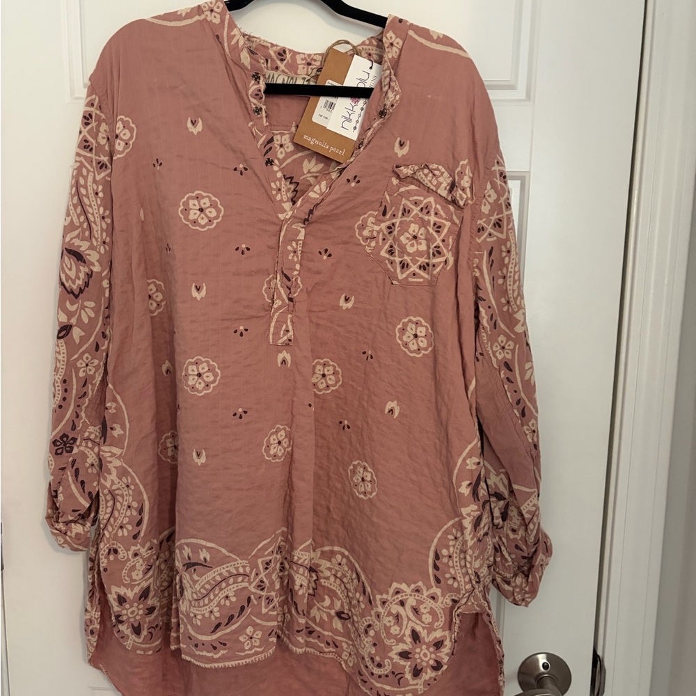 Magnolia Pearl Rose Colored Tunic
